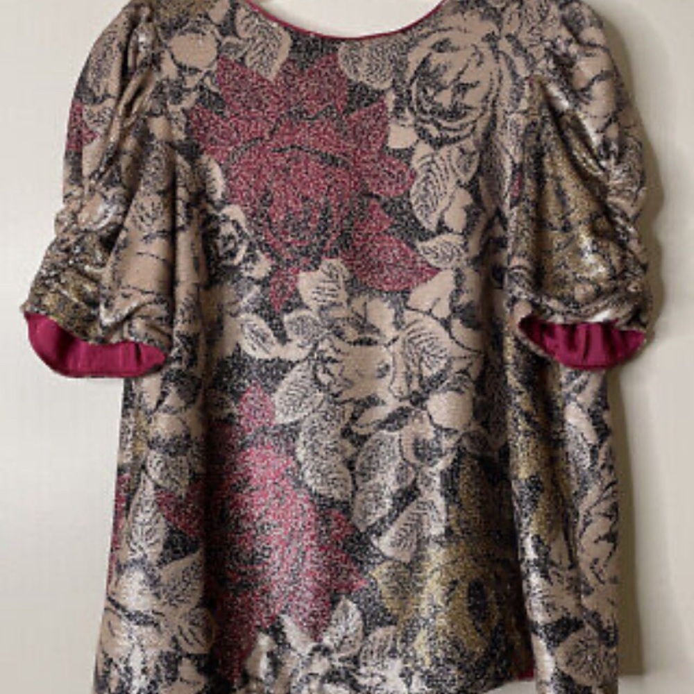 Anthropologie sequined blouse
Size 4P